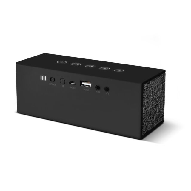 Fresh N Rebel 00156800 Brick Fabric (Concrete) Bluetooth Speaker