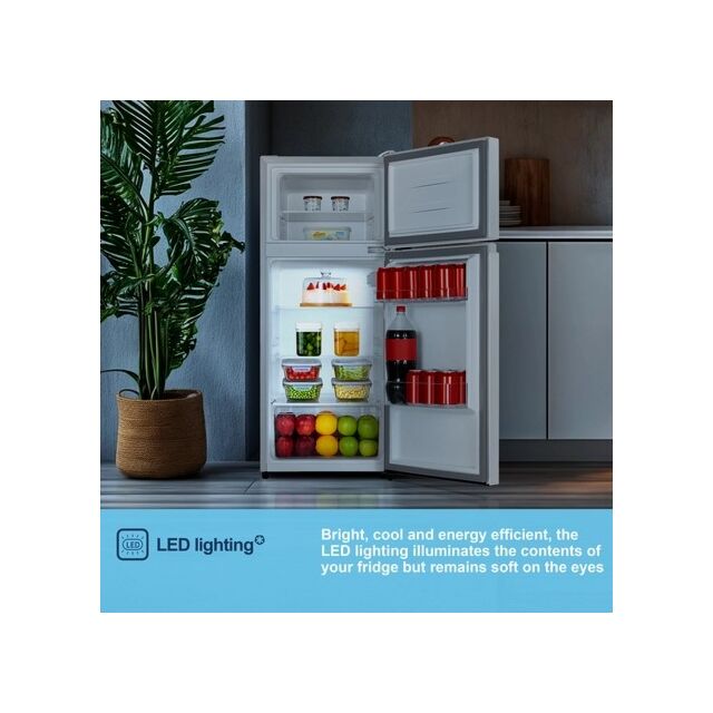 Fridgemaster MTM48120E 47.5cm 70/30 Fridge Freezer - White