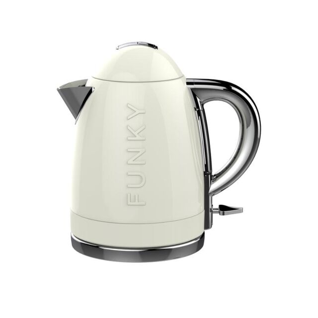Funky FK01CREAM 1.7L Fast Boil Kettle