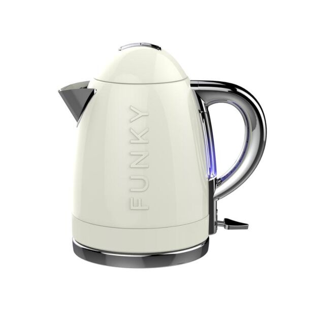 Funky FK01CREAM 1.7L Fast Boil Kettle