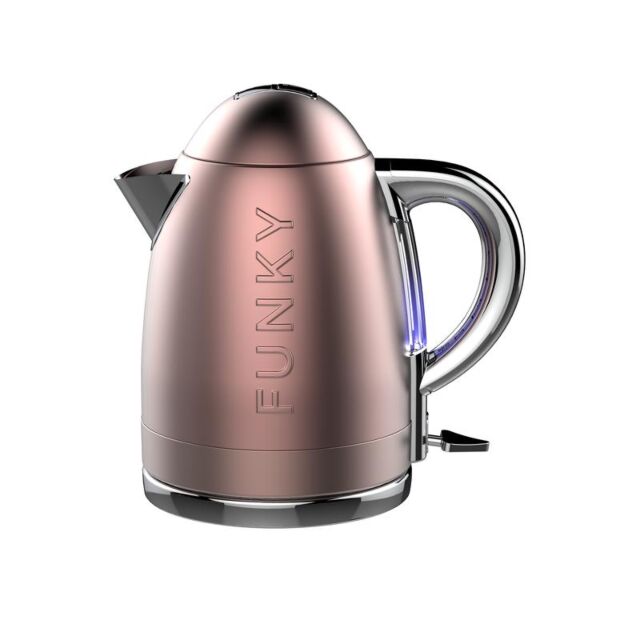 Funky FK01ROSEGOLD Fk01 Rose Gold Kettle