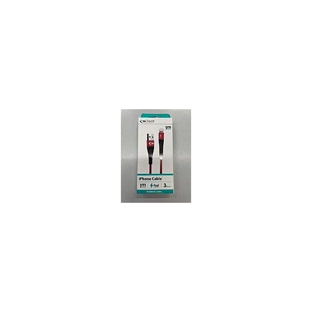Generic 06075 1M Iphone Braided USB Charging lead
