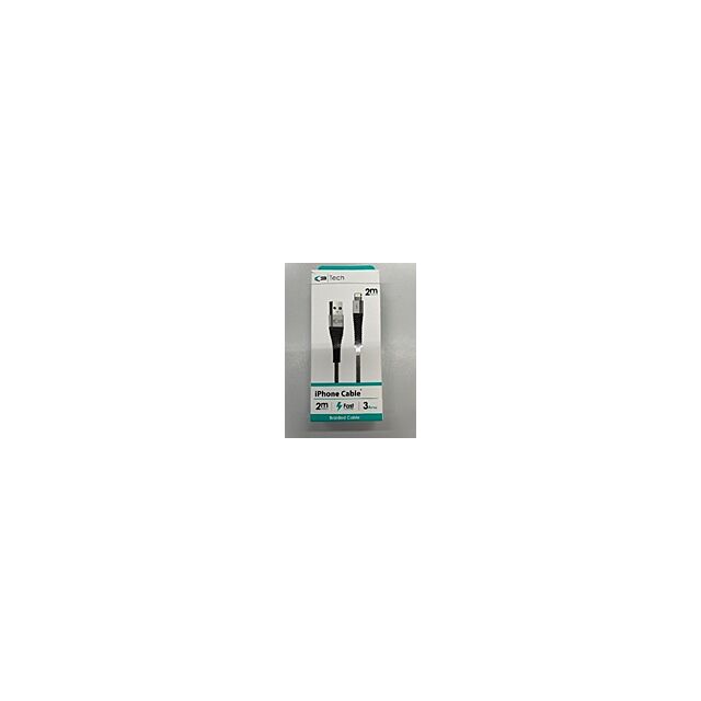 Generic 08055 2M Iphone Braided USB Charging Lead