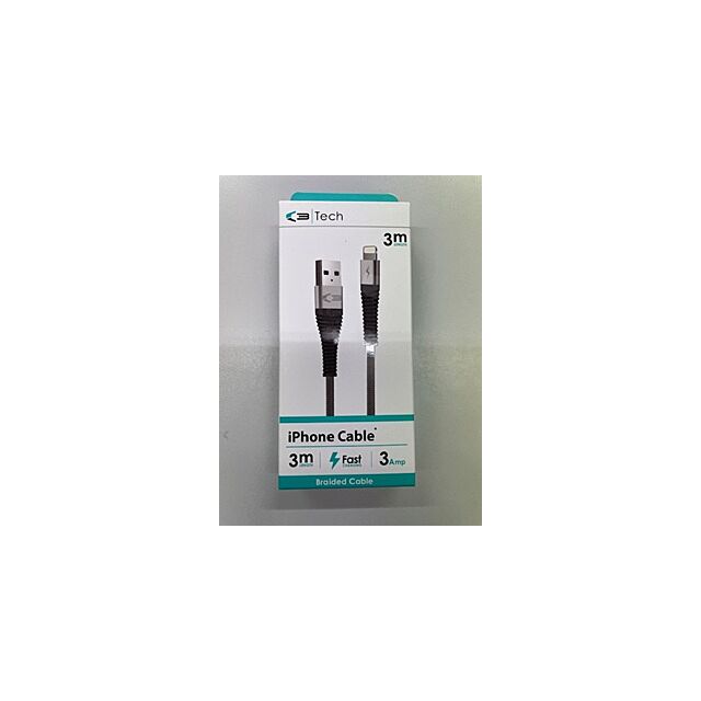 Generic 09519 3M Iphone Braided USB Charging Lead