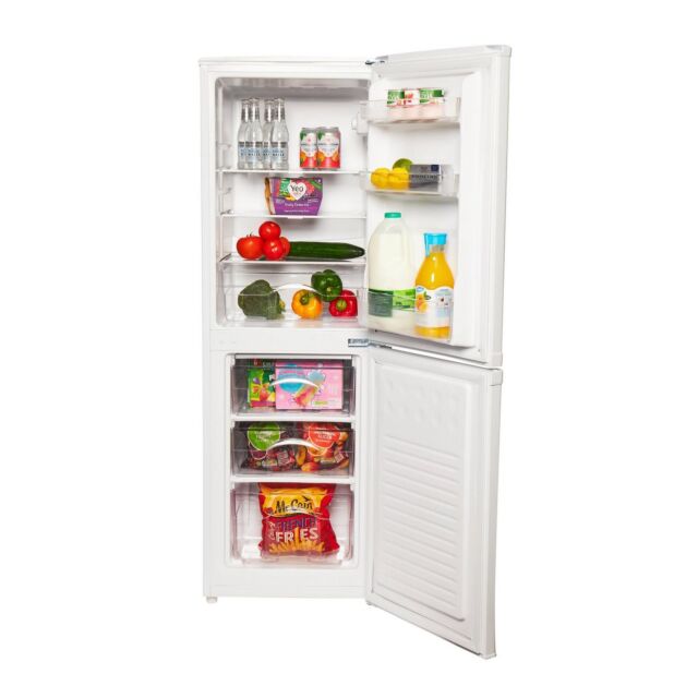 Haden HK144W 48cm Static Tall Fridge Freezer - White