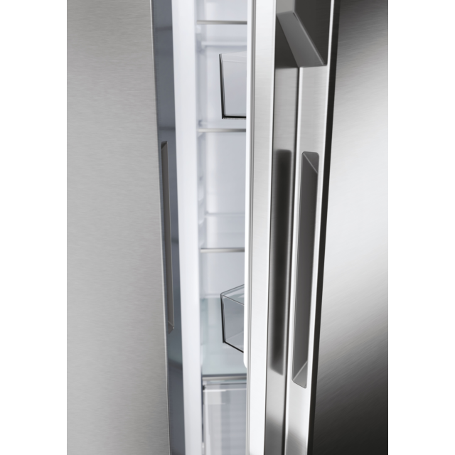 Haier HSR5918DNMP 90.5cm Total No Frost Fridge Freezer - Pt. Inox