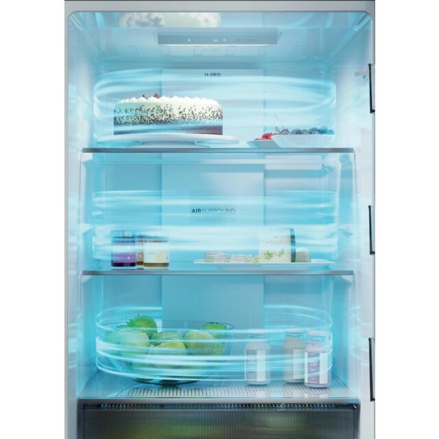 Haier HTR3518ENMTK 60/40 Fridge Freezer - Black