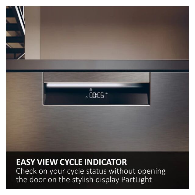 Haier XF 5C4M1X-80 I PRO Shine Series 3 15 Place Dishwasher - Stainless Steel