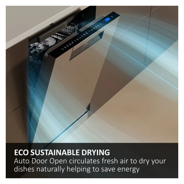 Haier XF 5C4M1X-80 I PRO Shine Series 3 15 Place Dishwasher - Stainless Steel