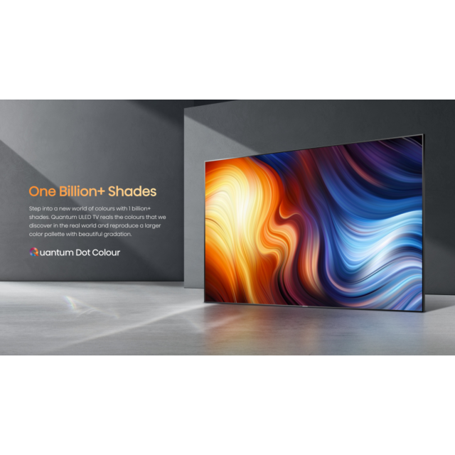 Hisense 65U7HQTUK 65inch 4K UHD HDR QLED Freeview Smart TV