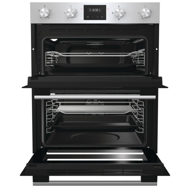 Hisense BID75211XUK 59.4cm Built Under Electric Double Oven - Stainless Steel