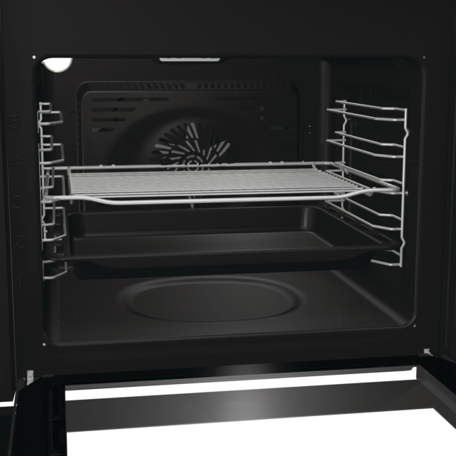 Hisense BID95211XUK 59.4cm Built In Electric Double Oven - Stainless Steel