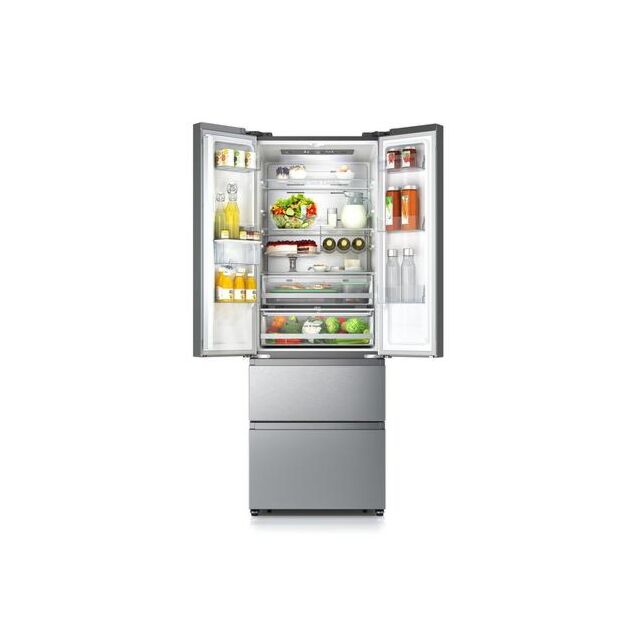 Hisense RF632N4WIE 70.4cm Fridge Freezer - Stainless Steel