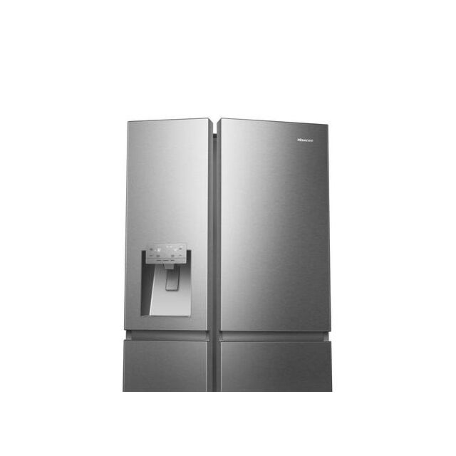 Hisense RS818N4TIF 91cm Frost Free Fridge Freezer - Stainless Steel