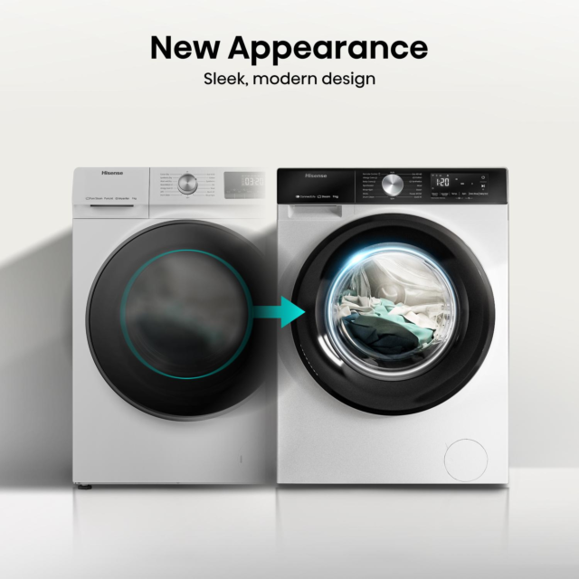 Hisense WF3S9043BW3 9kg 1400 Spin Washing Machine - White