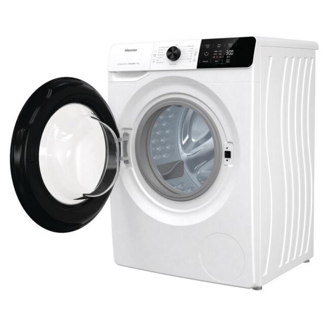 Hisense WFGE80142VM 8kg 1400 Spin Washing Machine - White