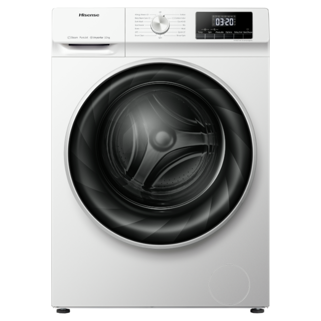 Hisense WFQY1014EVJM 10kg Washing Machine - White