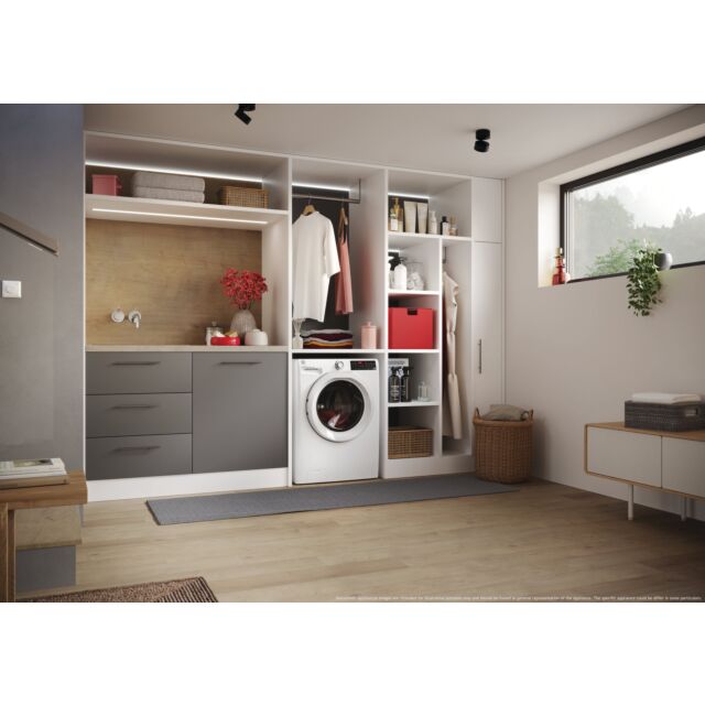 Hoover H3DPS4866TAM6 8kg/6kg 1400 Spin  Washer Dryer - White