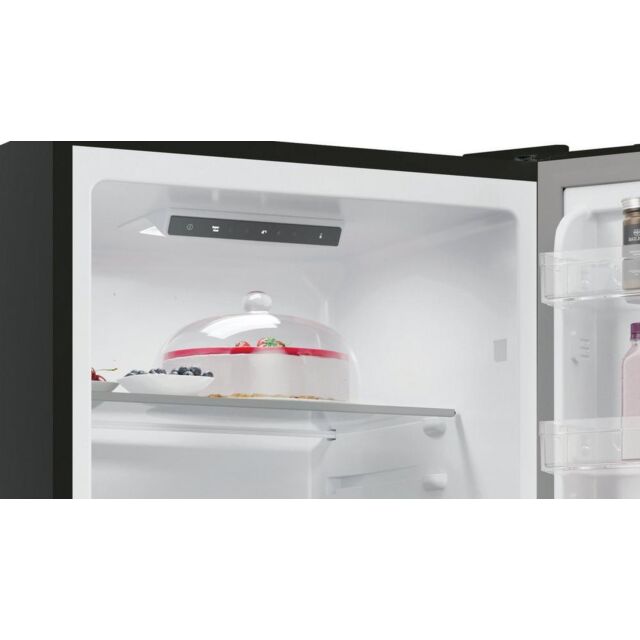 Hoover HVT3CLFCKIHB 54.5cm Static Fridge Freezer - Black