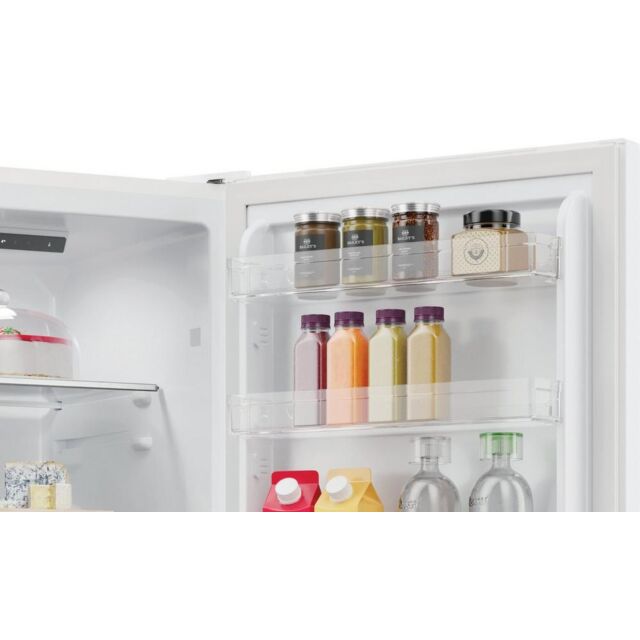 Hoover HVT3CLFCKIHW 54.5cm Static Fridge Freezer - White