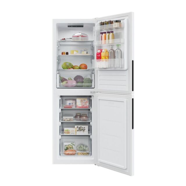 Hoover HVT3CLFCKIHW 54.5cm Static Fridge Freezer - White