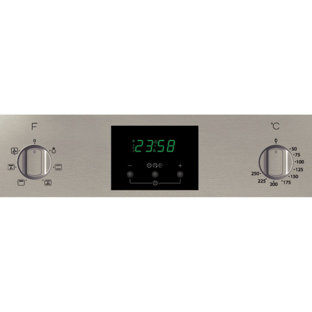 Hotpoint AOY54CIX 59.5cm Built In Electric Single Oven - Silver