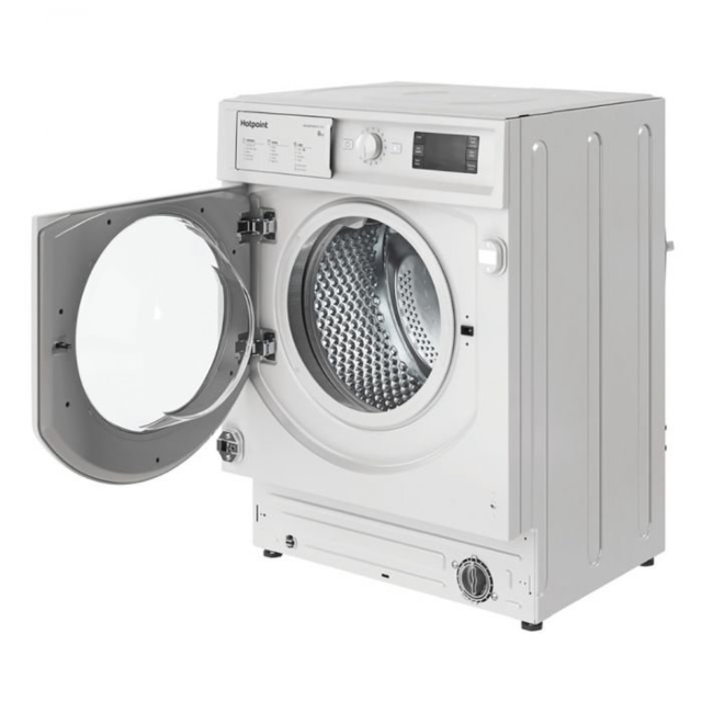 Hotpoint BI WMHG 81485 U BIWMHG81485U 8kg 1400 Spin Built in Washing Machine - White