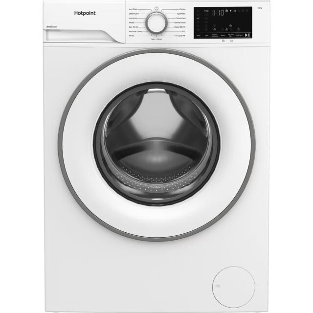 Hotpoint H101ANTISTAIN 10Kg 1400 Spin Washing Machine - White