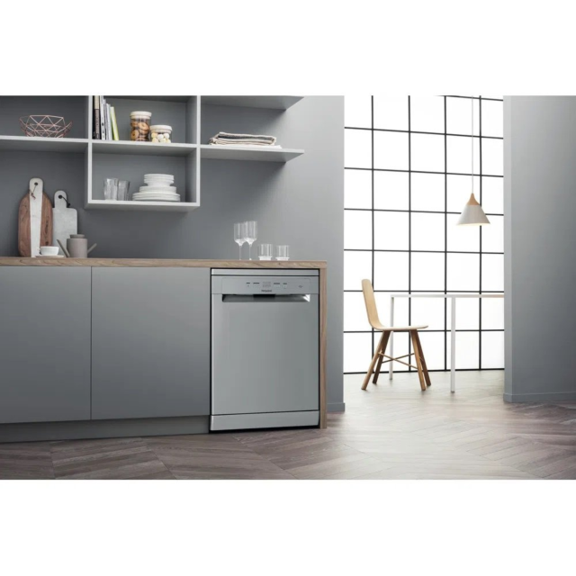 Hotpoint H2F HL626 X UK H2FHL626XUK Dishwasher - Inox - 14 Place Settings