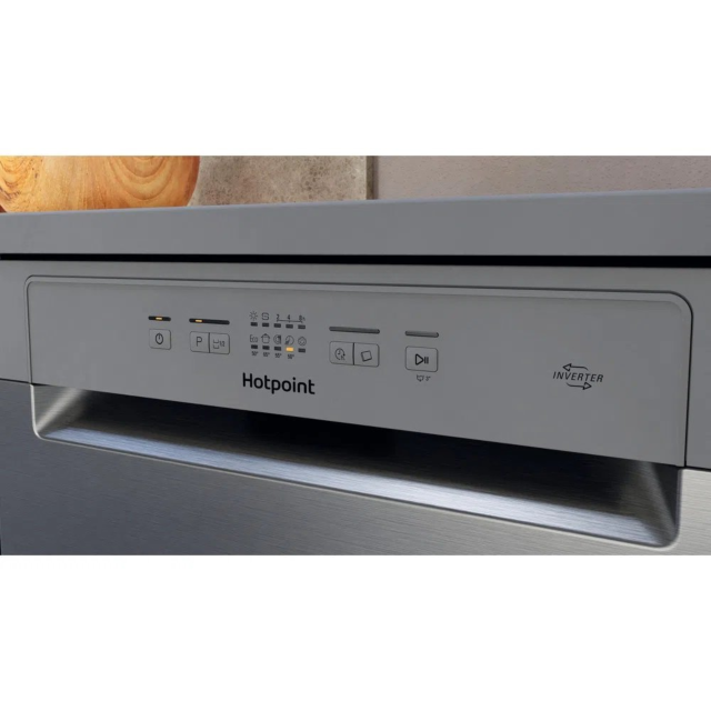 Hotpoint H2F HL626 X UK H2FHL626XUK Dishwasher - Inox - 14 Place Settings