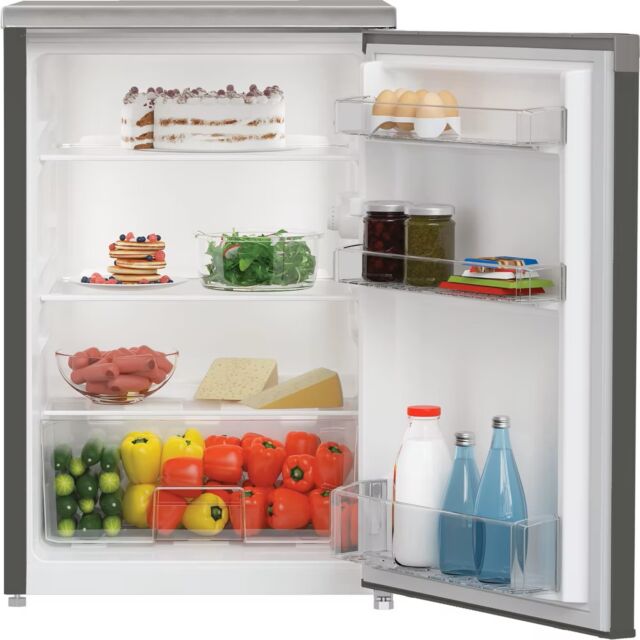 Hotpoint H55R1112XUK 55Cm Under Counter Larder Fridge - Silver