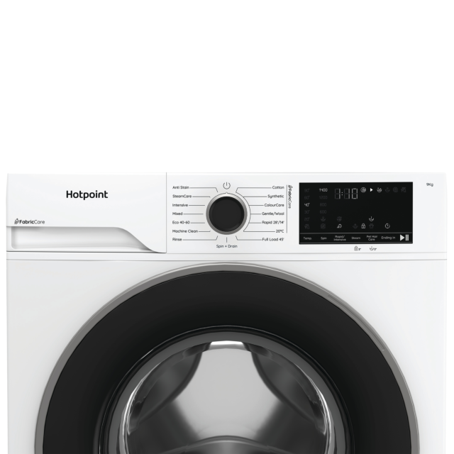 Hotpoint HBWH93CAREUK 9kg 1400 Spin Washing Machine - White