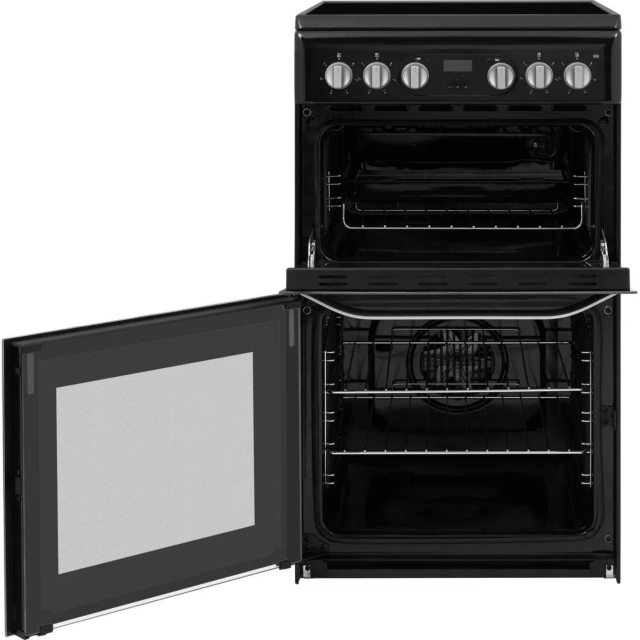 Hotpoint HD5V93CCB Ceramic Double Electric Cooker