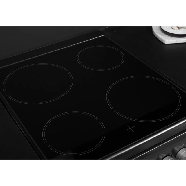 Hotpoint HD5V93CCB Ceramic Double Electric Cooker