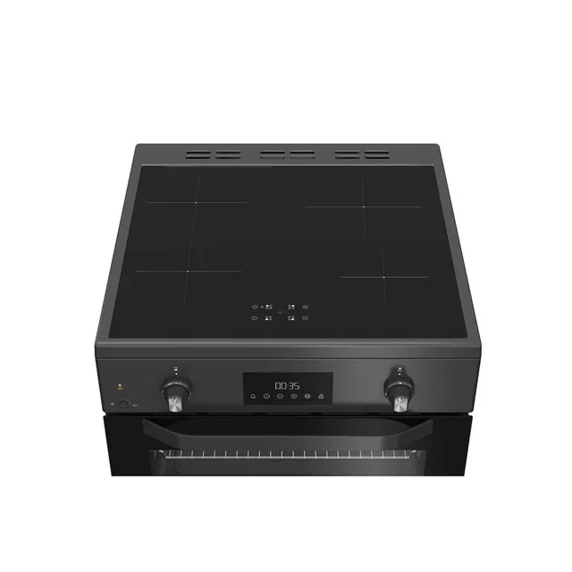 Hotpoint HDE6IDC2SA 60cm Double Electric Induction Cooker