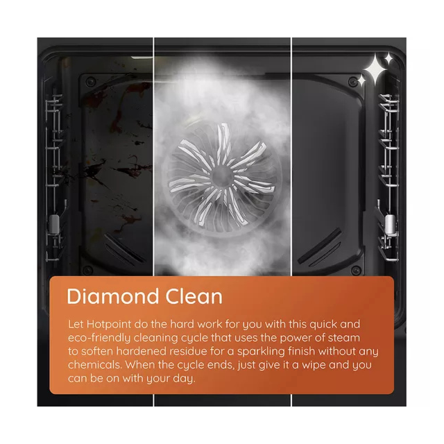 Hotpoint HDE6IDC2SA 60cm Double Electric Induction Cooker