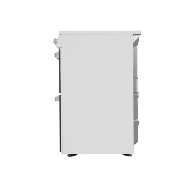 Hotpoint HDT67V9H2CW_UK 60cm Double Electric Cooker with Ceramic Hob - Black/White
