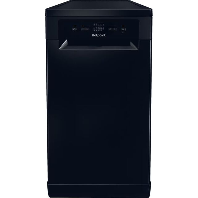 Hotpoint HP2FE10CS90BUK 10 Place Setting 45Cm Slimline Dishwasher In Black