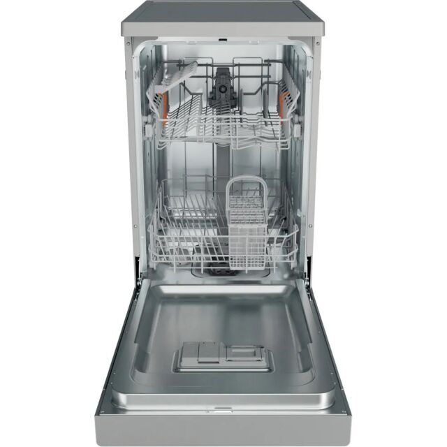 Hotpoint HP2FE10CS90SUK Slimline 9 Place Setting Freestanding Dishwasher