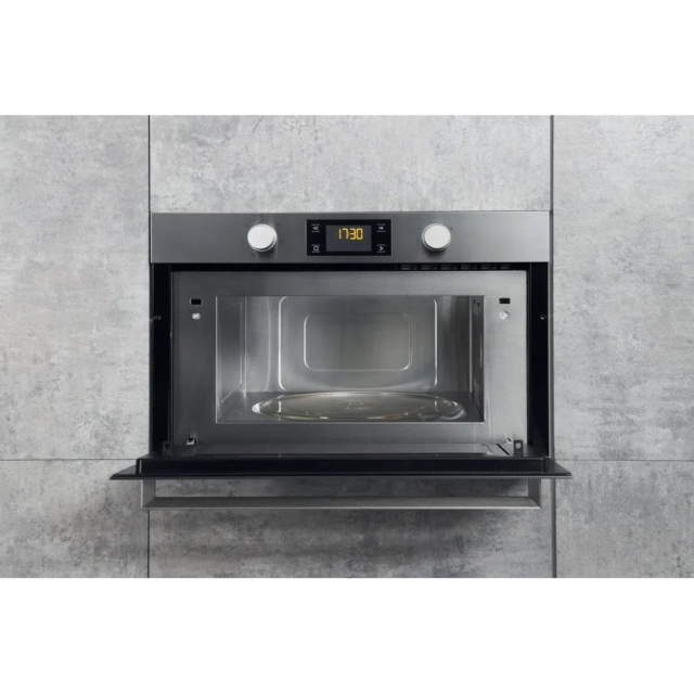 Hotpoint MD344IXH 31 Litres Built in Microwave with Grill - Stainless Steel