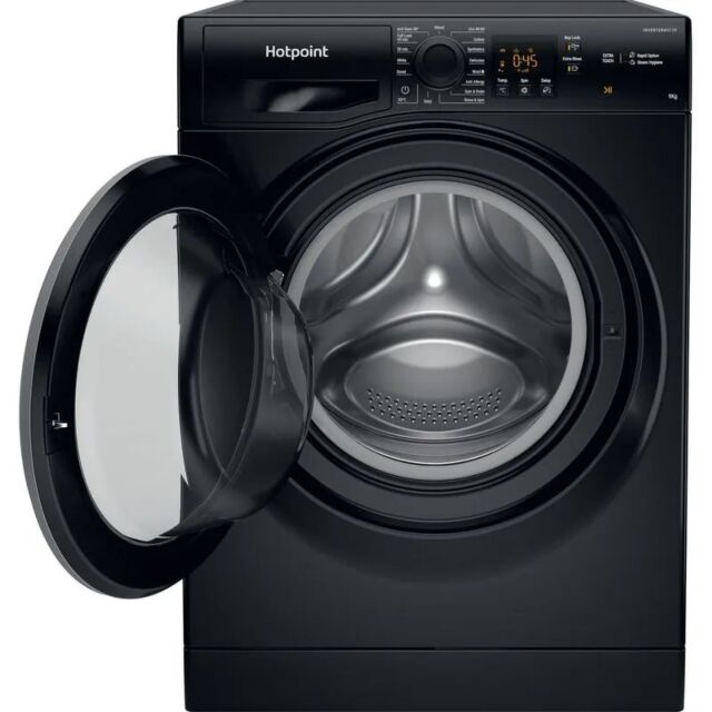 Hotpoint NSWM965CBSUKN 9kg 1600 Spin Washing Machine - Black