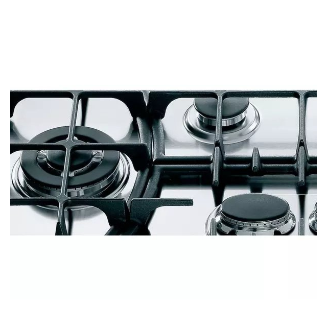 Hotpoint PHC961TSIXH 87cm Flame Control Gas Hob - Inox