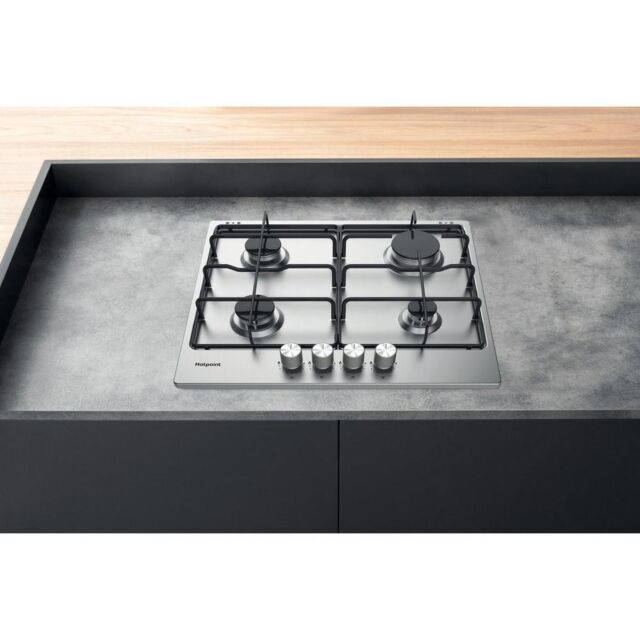 Hotpoint PPH60PFIXUK 58cm wide  Hob in stainless steel