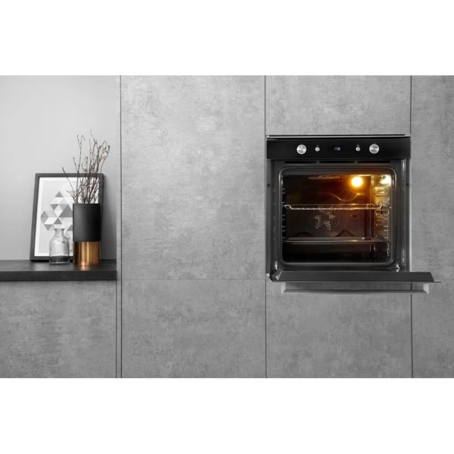 Hotpoint SI6864SHIX 59.5cm Built In Electric Single Oven - Inox