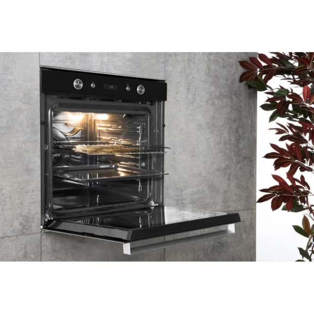 Hotpoint SI6864SHIX 59.5cm Built In Electric Single Oven - Inox