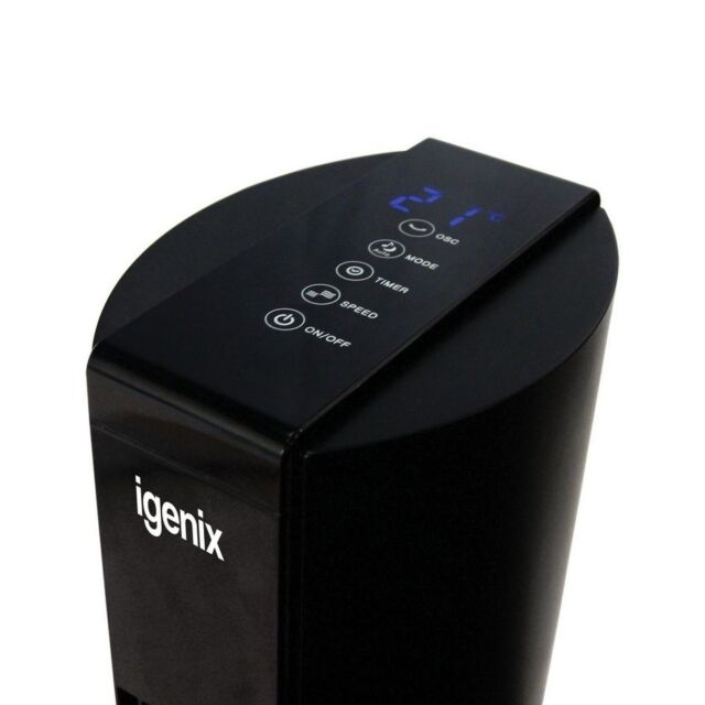 Igenix DF0039BL Cooling Tower Fan with DC Motor - Black
