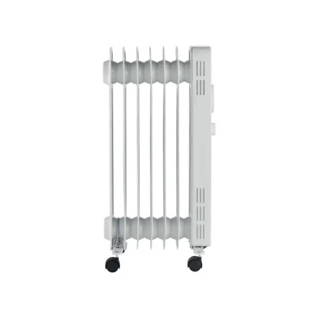 Igenix IG2615 1.5KW Manual Oil Filled Radiator - White 
