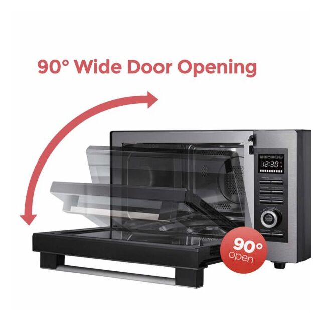 Igenix IG3095 30 Litre 1000W Digital Combi Microwave Brushed Steel
