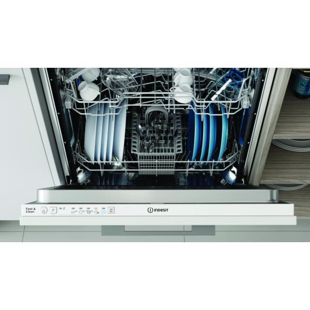 Indesit DIE2B19UK Integrated Full Size Dishwasher - 13 Place Settings