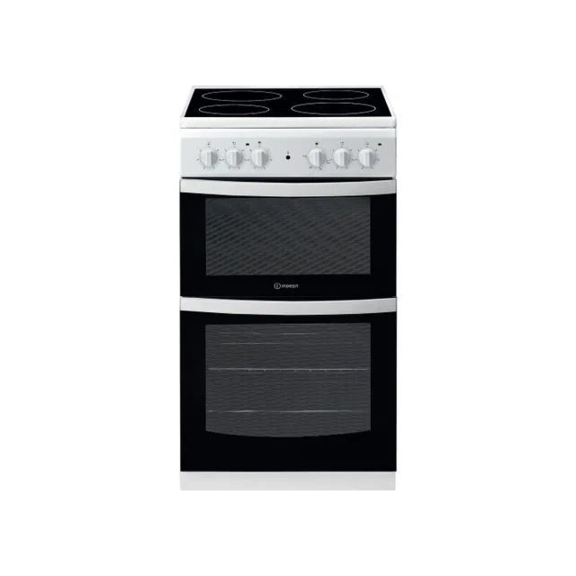 Indesit ID5V92KMW 50cm Electric Ceramic Cooker - White